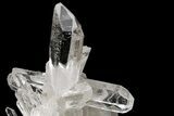 Clear Quartz Crystal Cluster - Brazil #229566-2